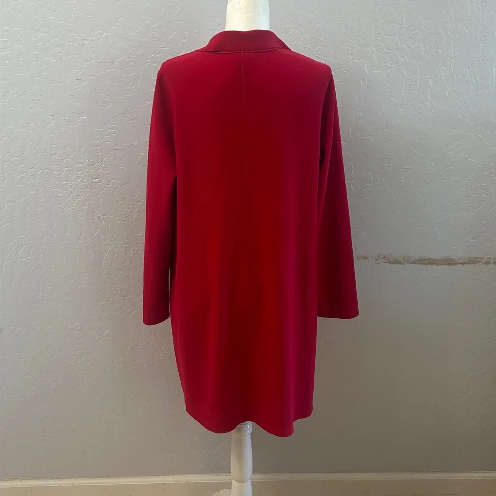 Elegant Red Women's Coat
